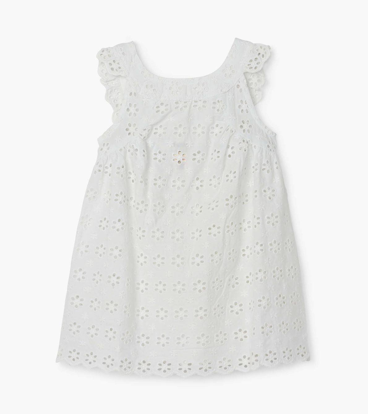 View larger image of Spring Blossoms Baby Eyelet Dress
