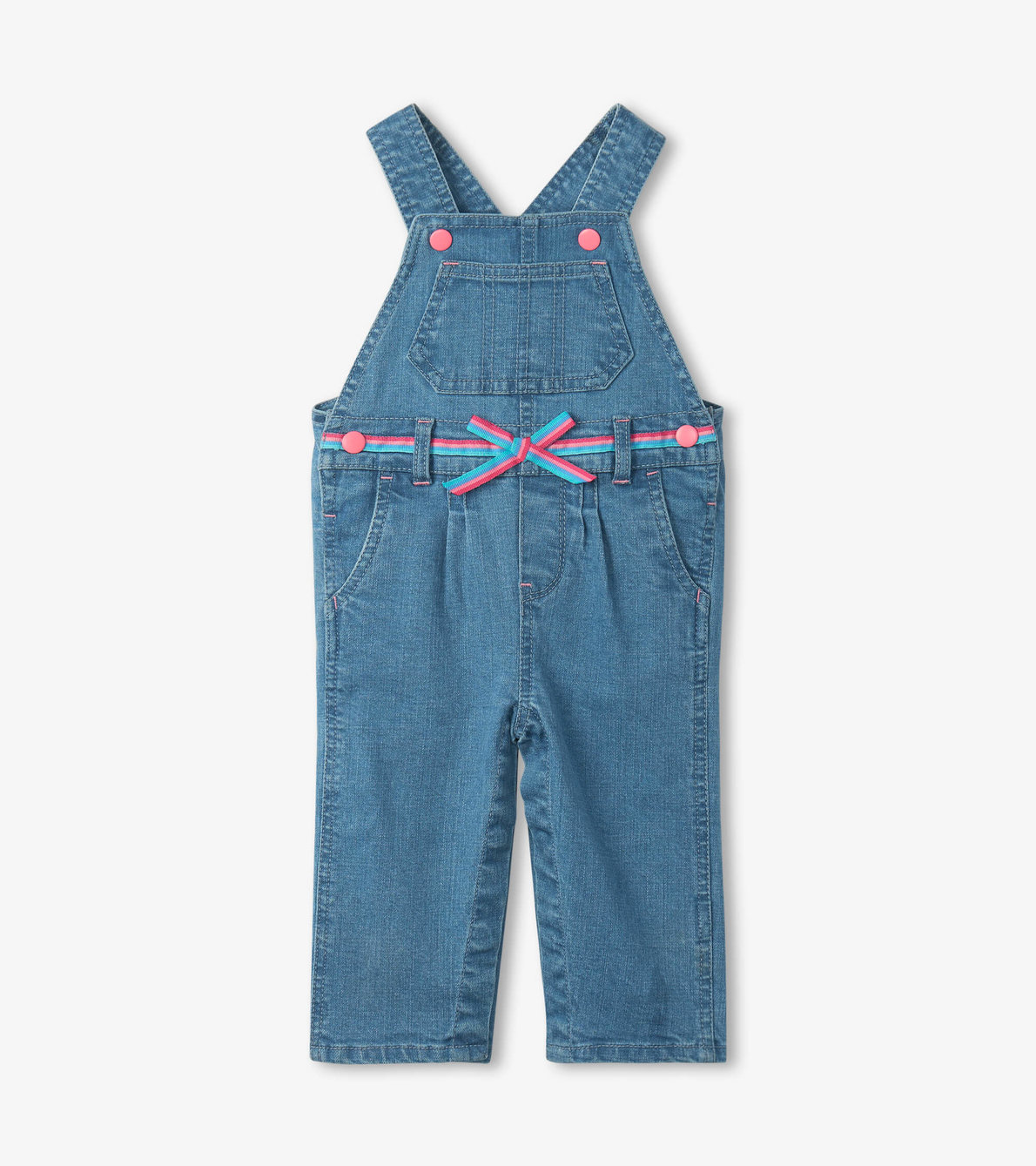 View larger image of Baby Spring Blue Denim Overalls