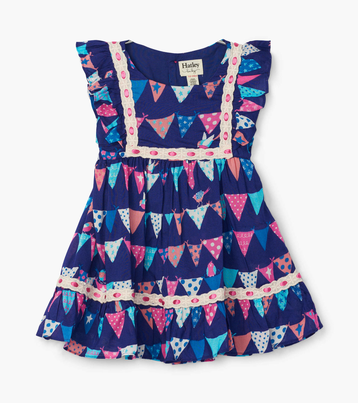 View larger image of Spring Pennants Baby Party Dress