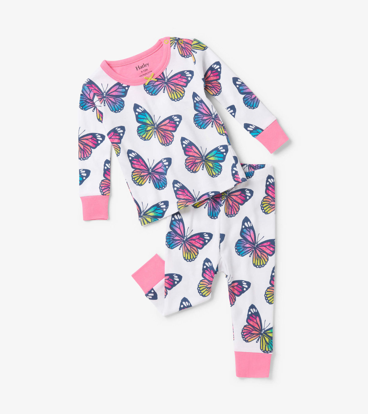 View larger image of Spring Sky Butterfly Baby Pajama Set
