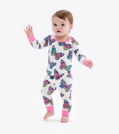 Pyjama pour bébé – Papillons printaniers