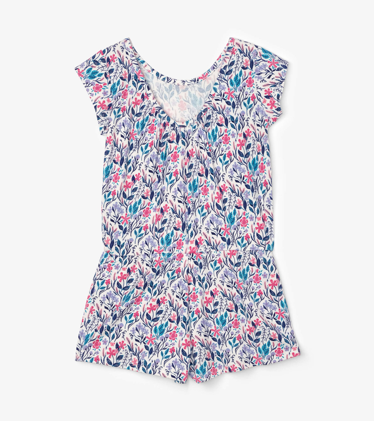 View larger image of Spring Wildflowers Faux Dress Romper