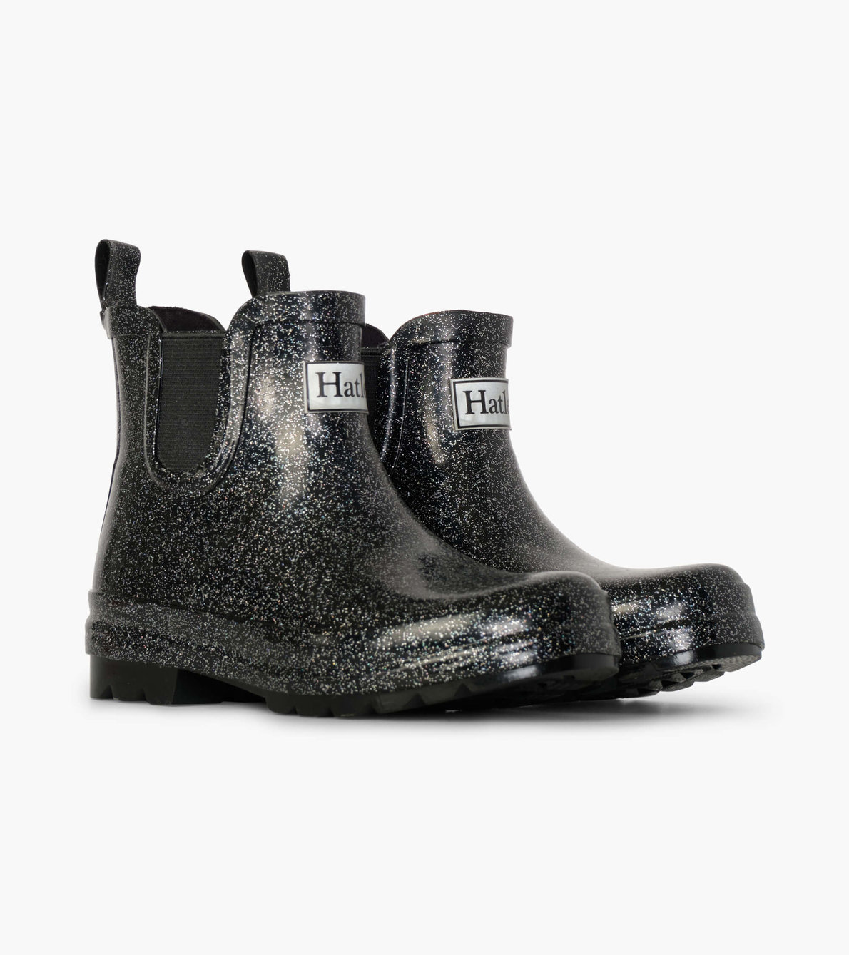 View larger image of Starry Night Glitter Ankle Rain Booties