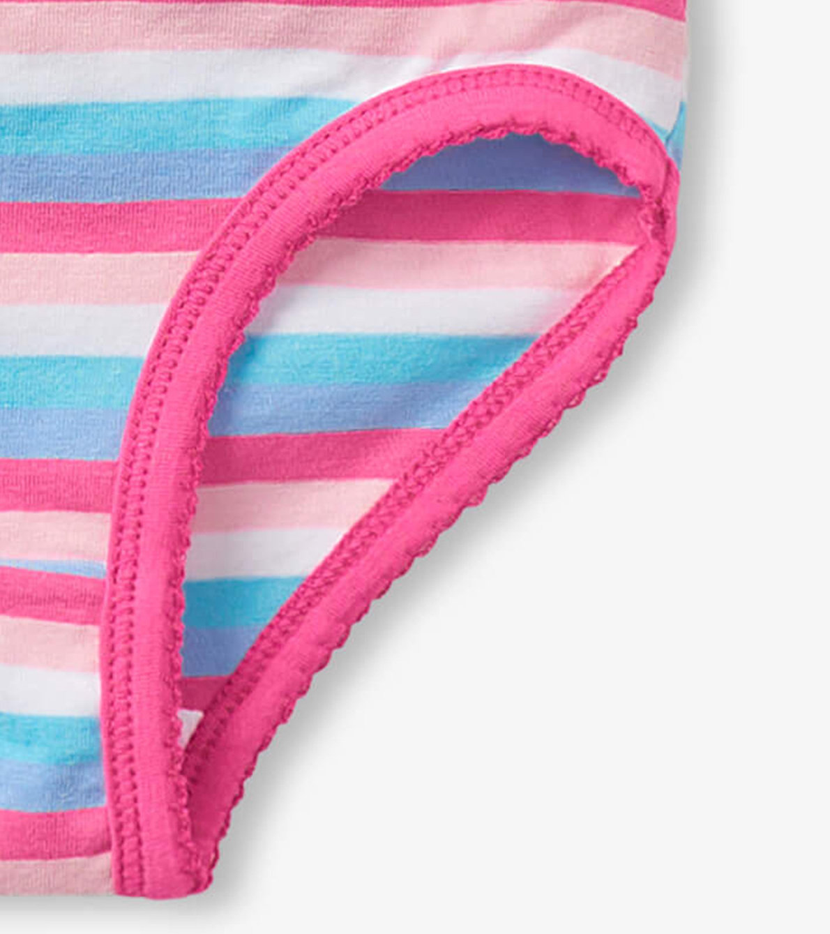 View larger image of Stripes Girls Brief Underwear 3 Pack