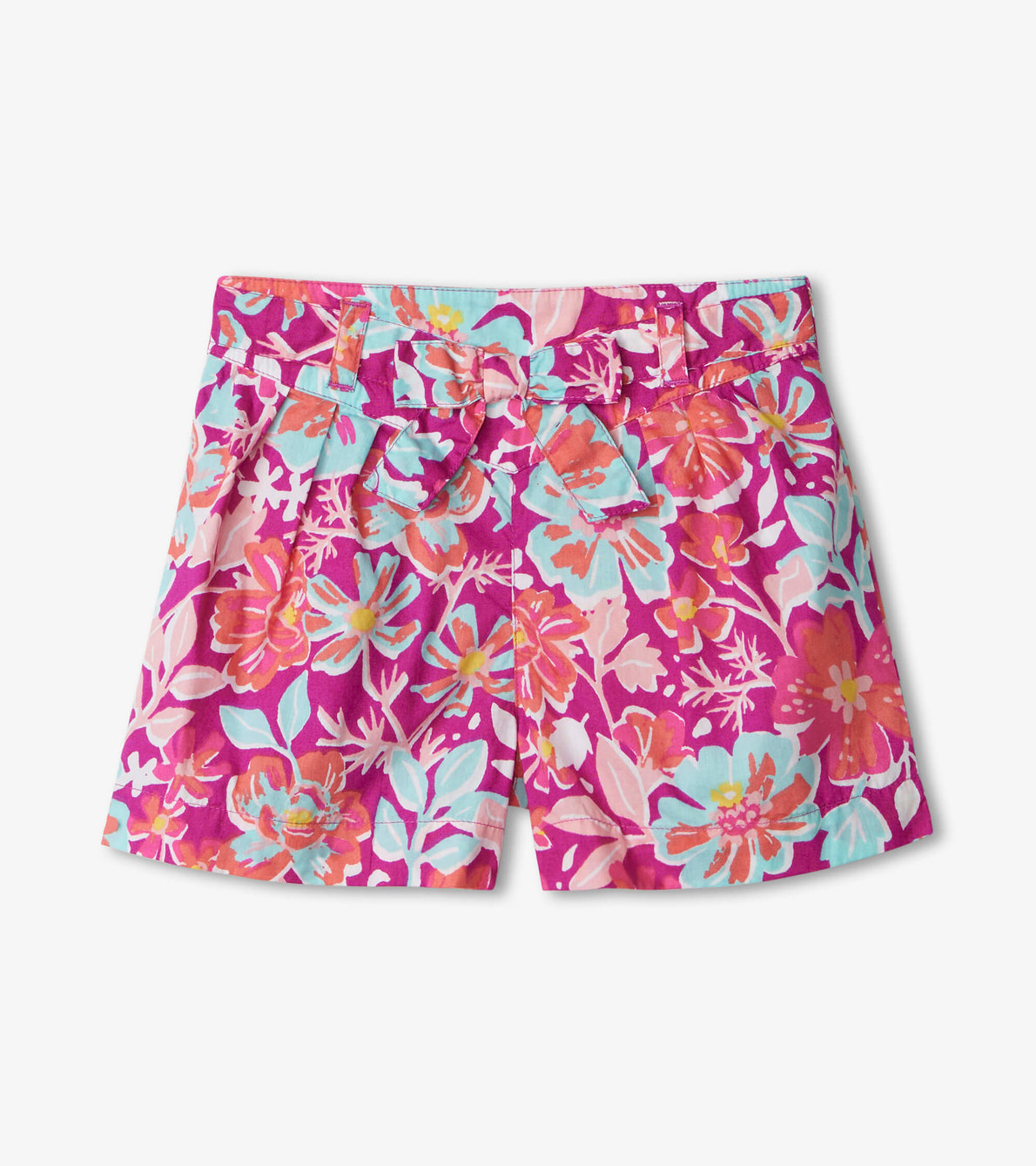 View larger image of Summer Florals Paper Bag Shorts