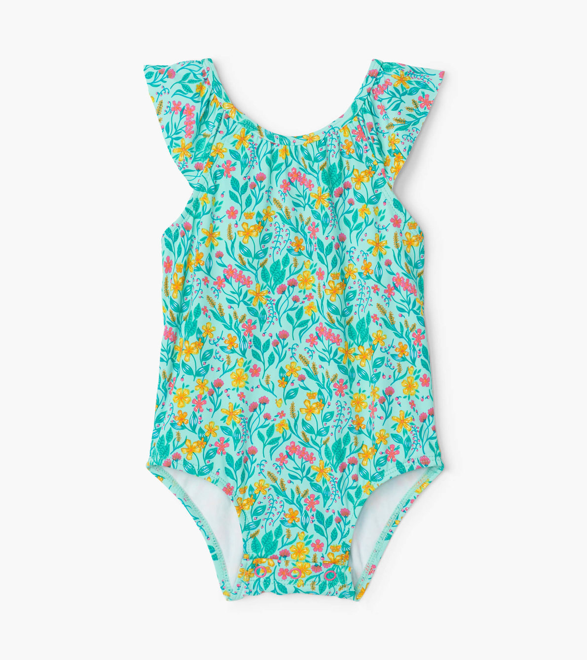 View larger image of Summer Garden Baby Ruffle Swimsuit