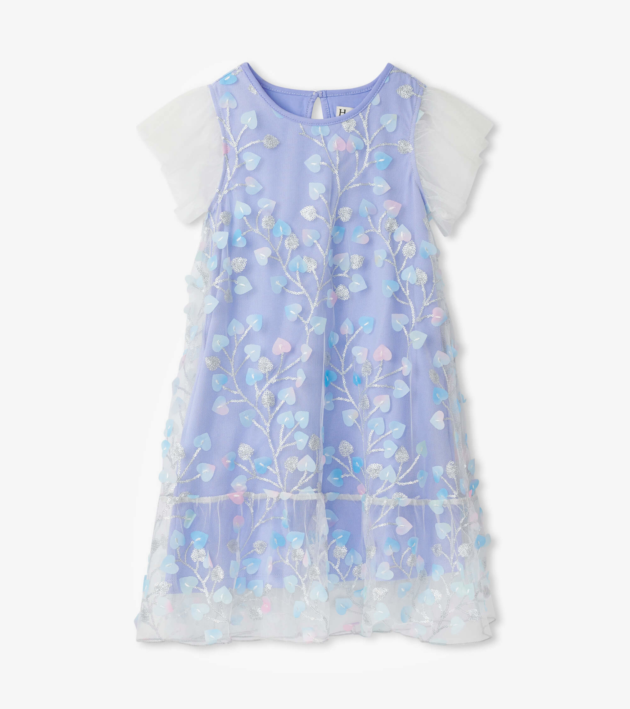Summer Hearts Tiered Tulle Dress - Hatley US