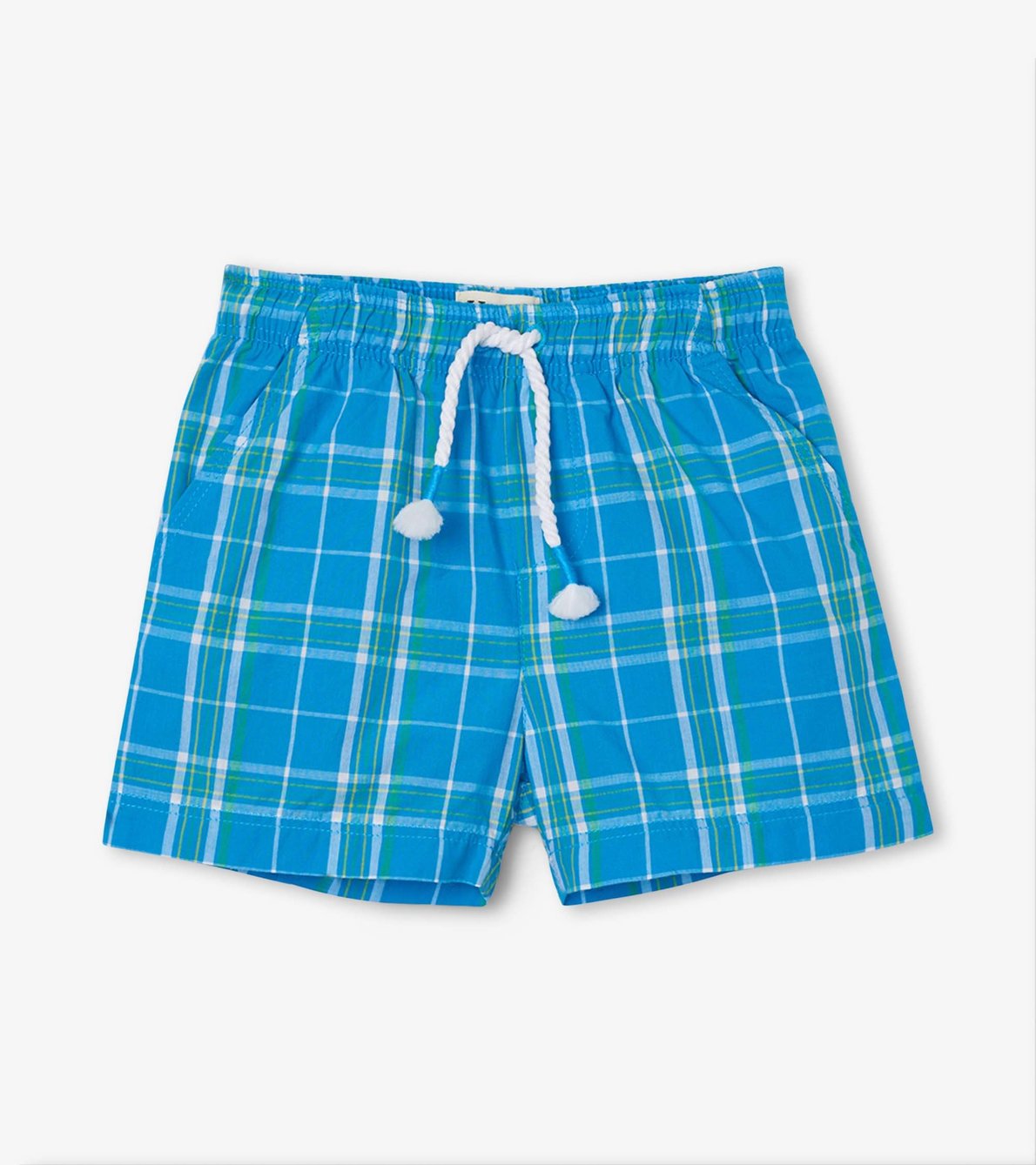 View larger image of Summer Plaid Baby Woven Shorts