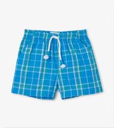 Summer Plaid Baby Woven Shorts