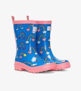 Summer Sky Shiny Rain Boots