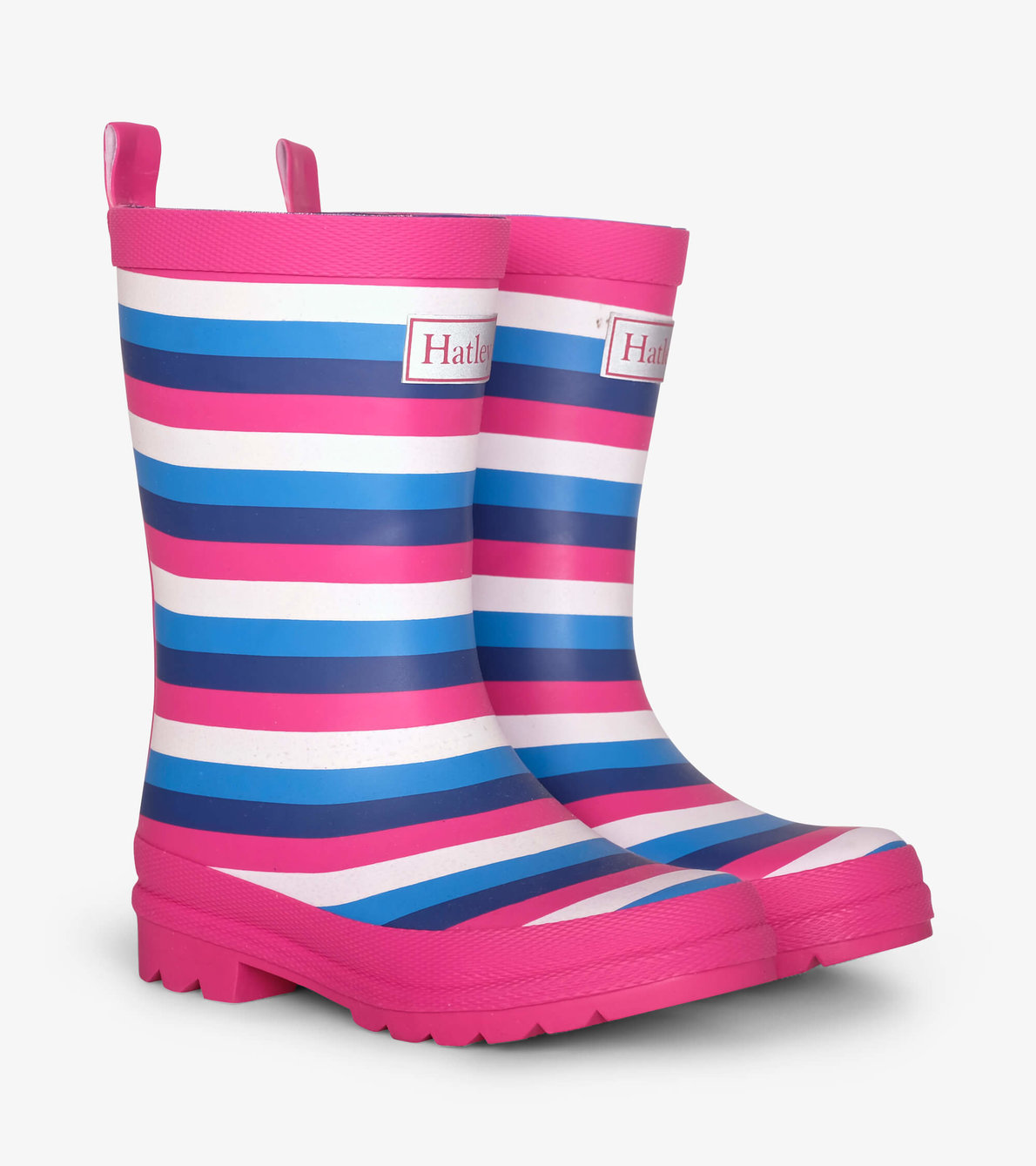 View larger image of Summer Stripe Matte Rain Boots