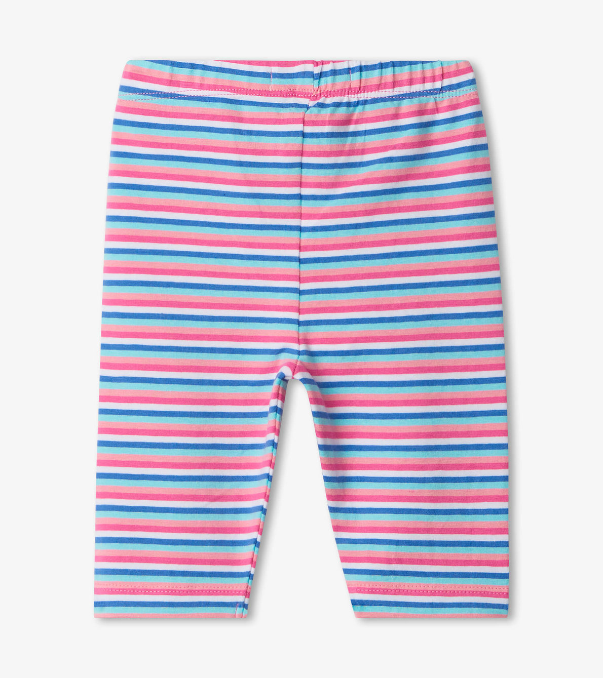 View larger image of Summer Stripes Baby Capri Leggings