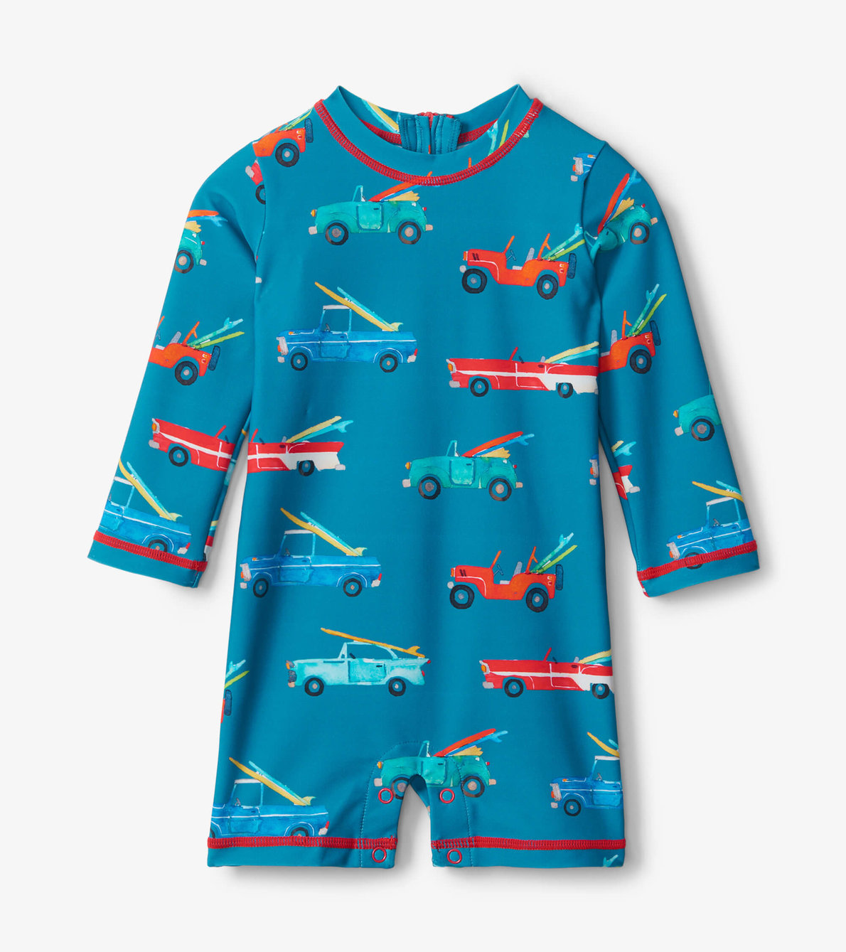 View larger image of Surf Cars Baby One-Piece Rashguard