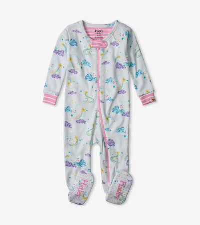 Sweet Dreams Organic Cotton Footed Coverall
