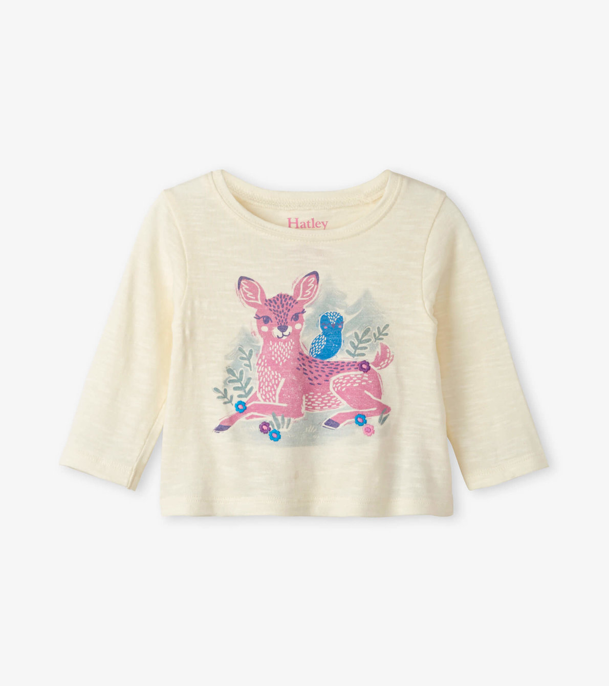 View larger image of Sweet Fawn Long Sleeve Baby Tee