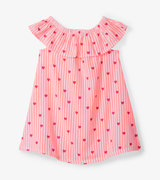 Sweet Hearts Toddler Ruffle A-Line Dress