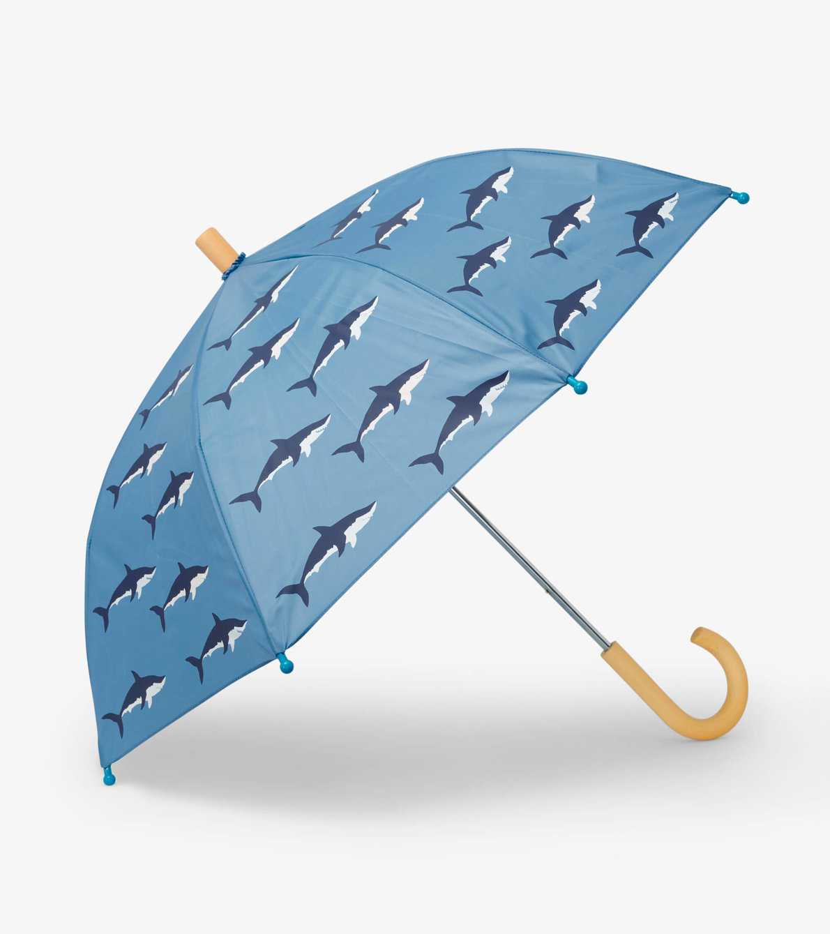 View larger image of Swimming Sharks Colour Changing Umbrella