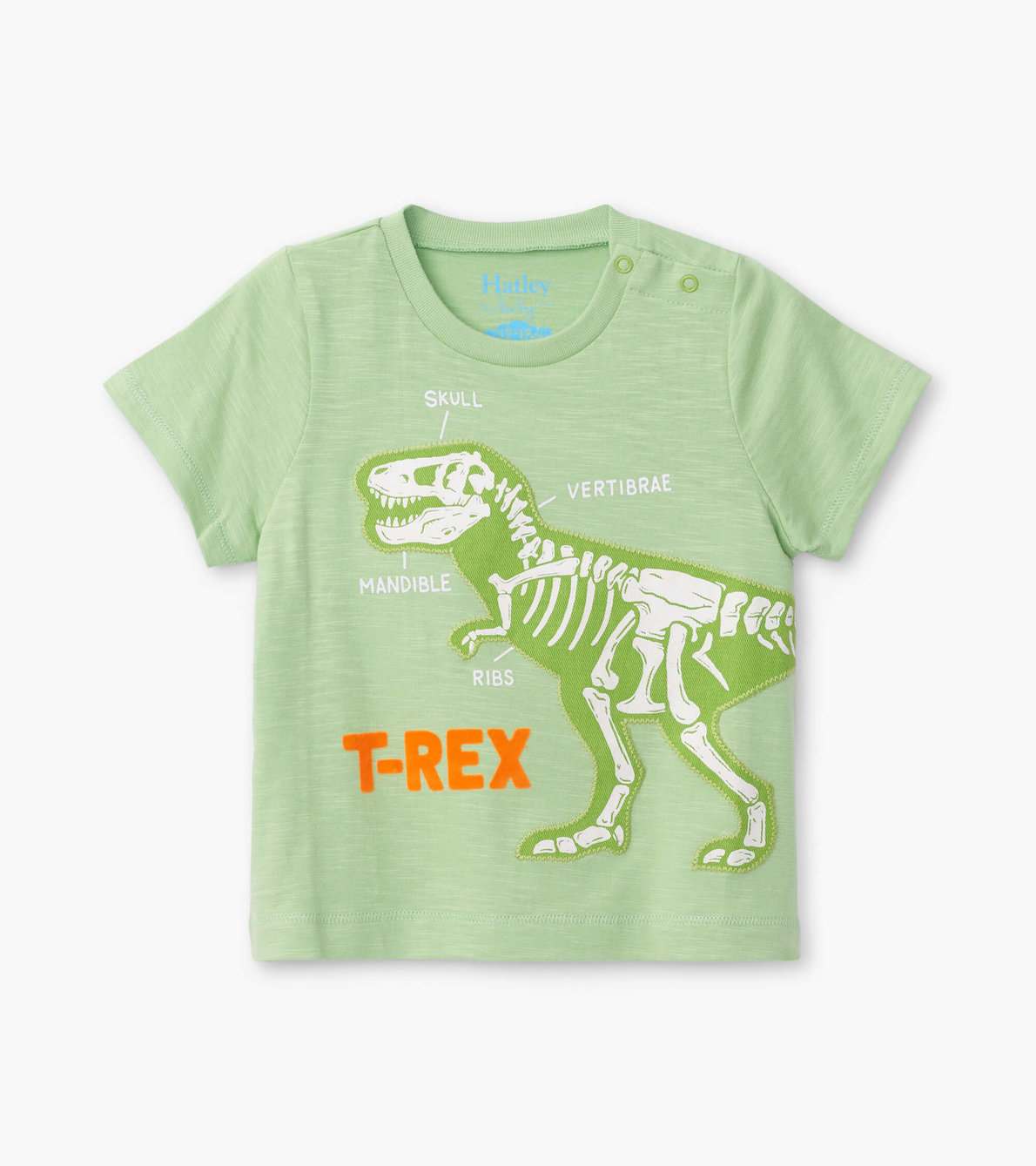 Agrandir l'image de T-shirt pour bébé – Anatomie de T. rex