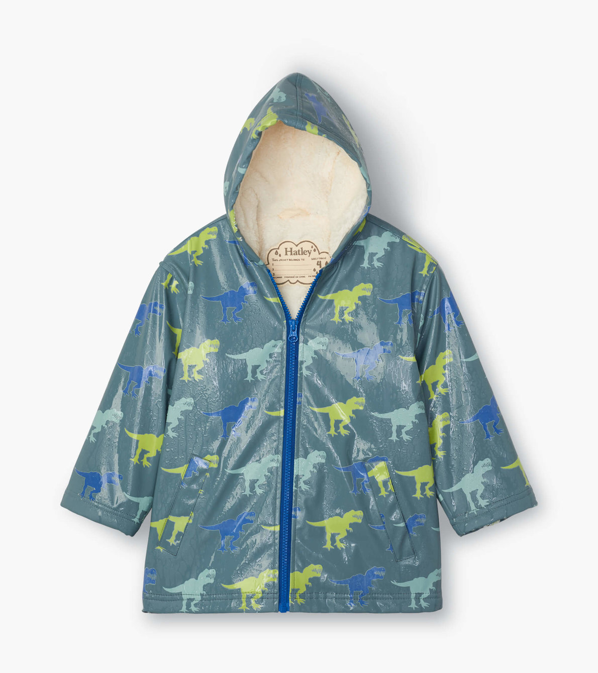 View larger image of T-Rex Sherpa Lined Colour Changing Splash Jacket