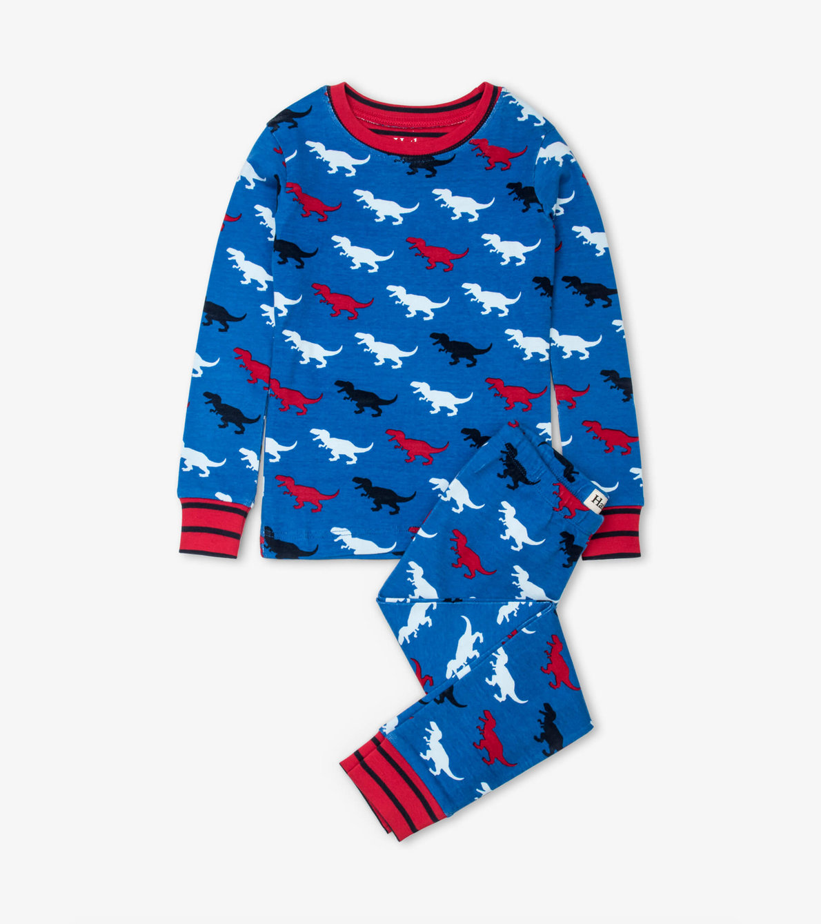 Agrandir l'image de Pyjama en coton bio – Silhouettes de T. rex