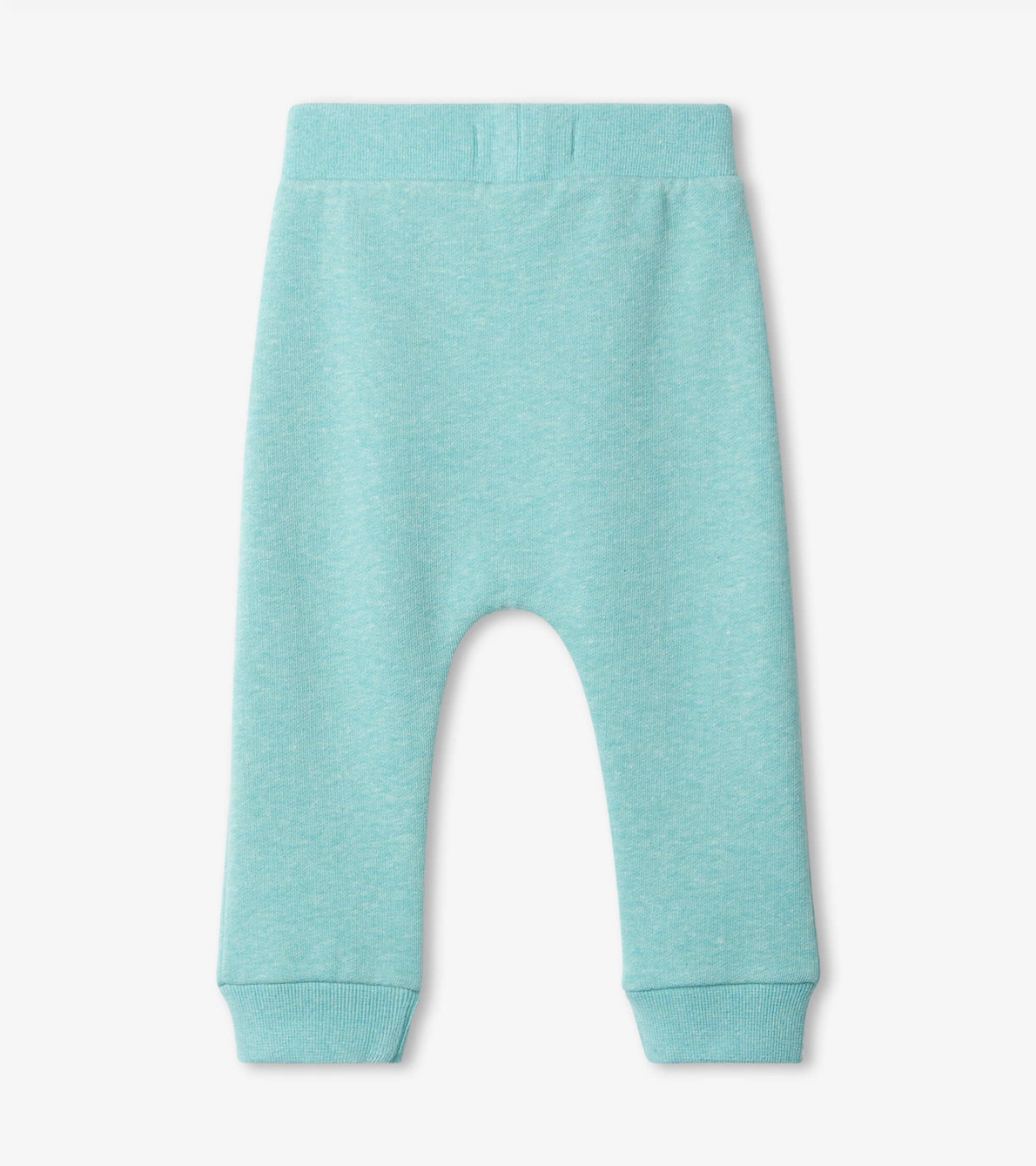 Agrandir l'image de Pantalon à entrejambe bas pour bébé – Bleu sarcelle