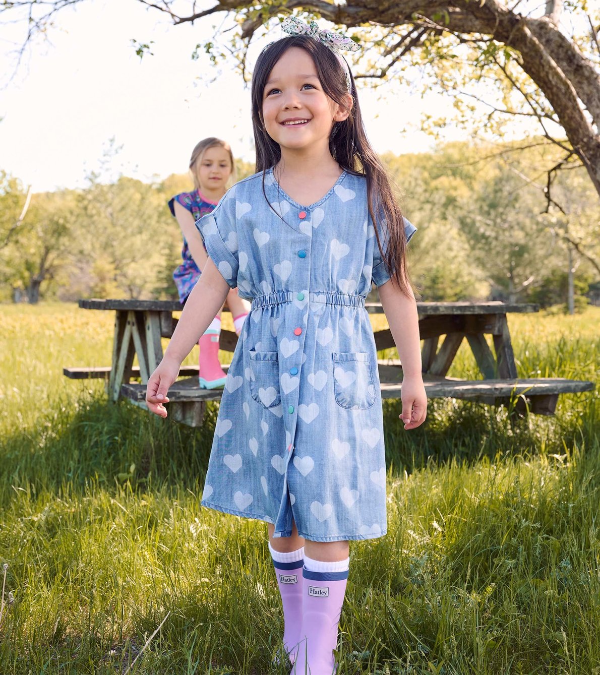 View larger image of Tencel Hearts Picture Day Dress