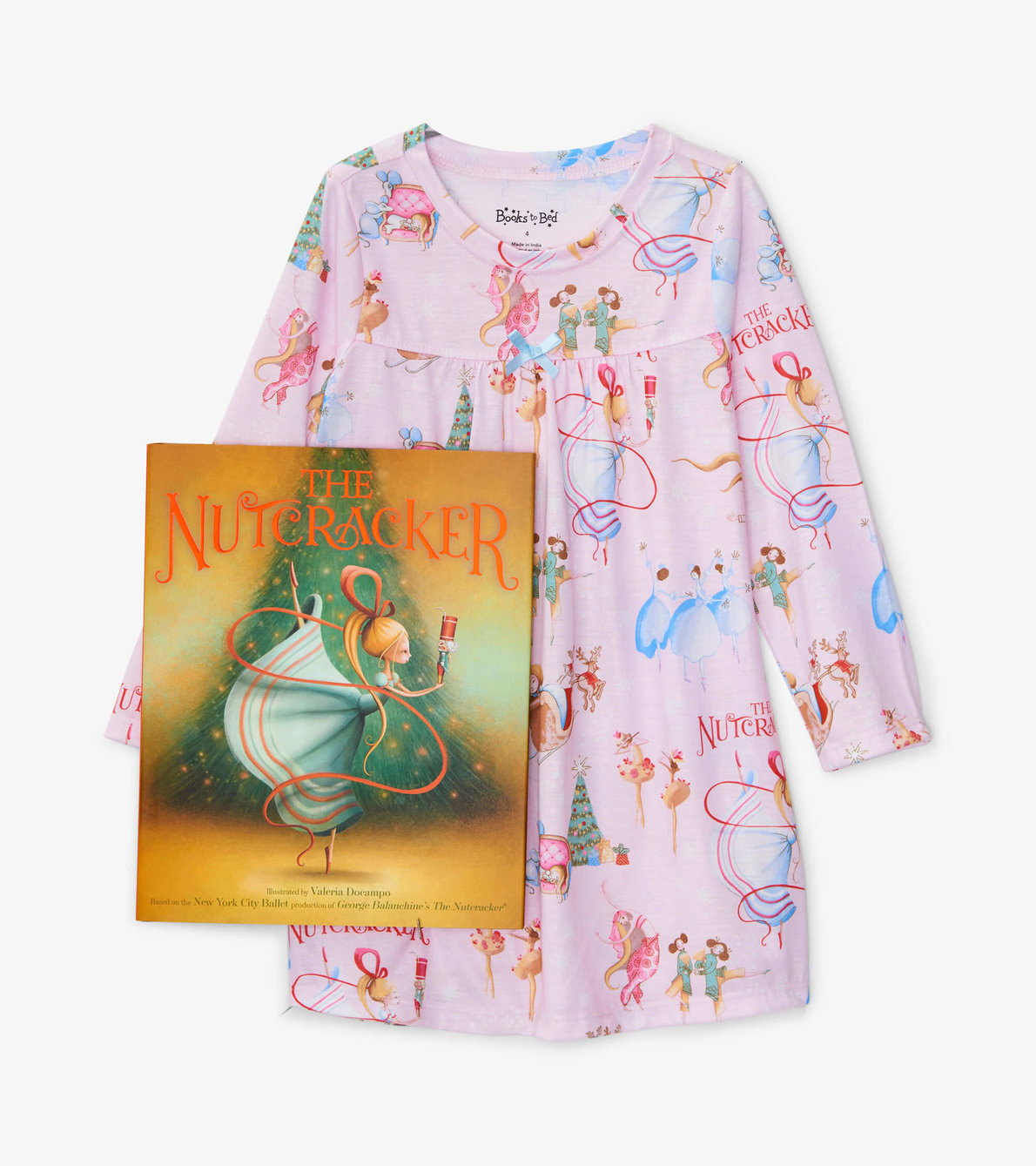 View larger image of The Nutcracker Book and Nightdress Set