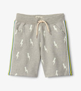 Thunder Bolts Glow In The Dark Terry Shorts