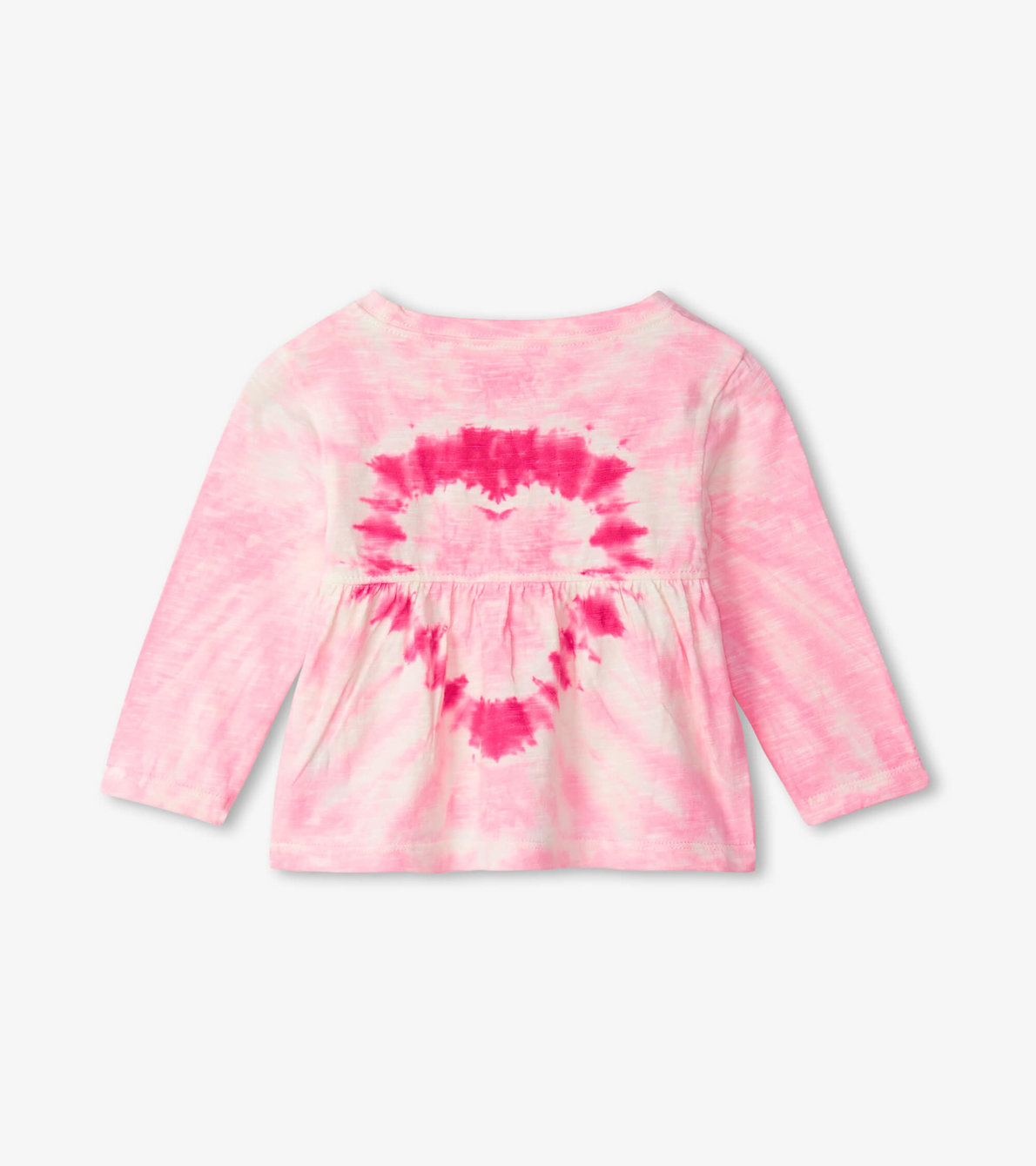 View larger image of Tie Dye Heart Long Sleeve Baby Tee