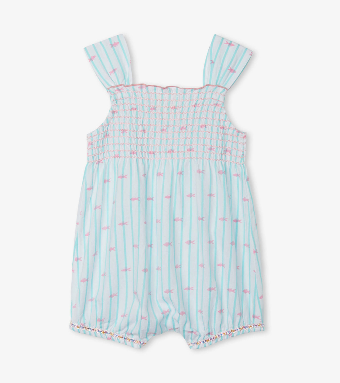 View larger image of Tiny Fishies Baby Bubble Romper