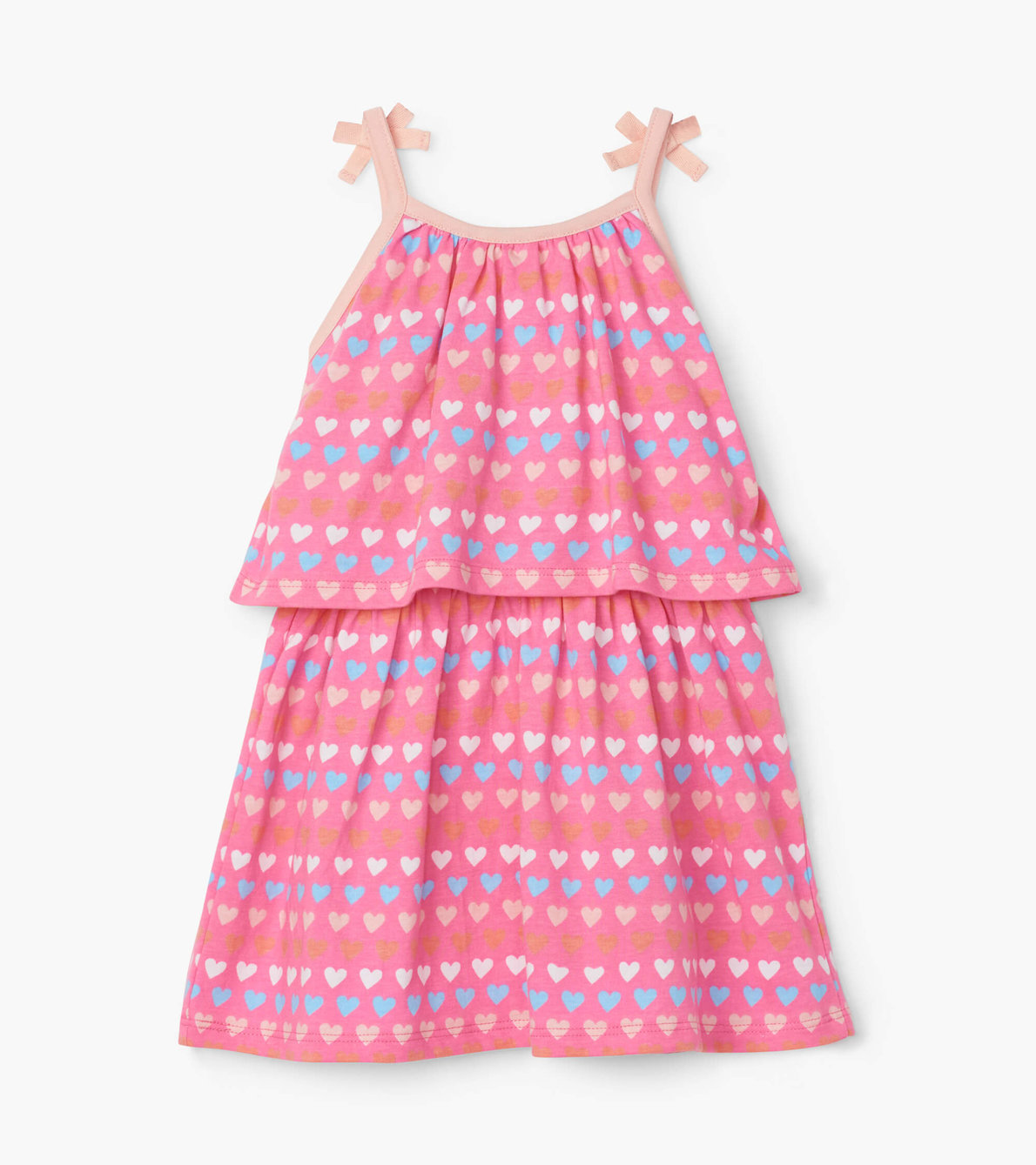 View larger image of Tiny Hearts Baby Layered Dress