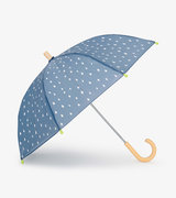 Tiny Raindrops Colour Changing Kids Umbrella