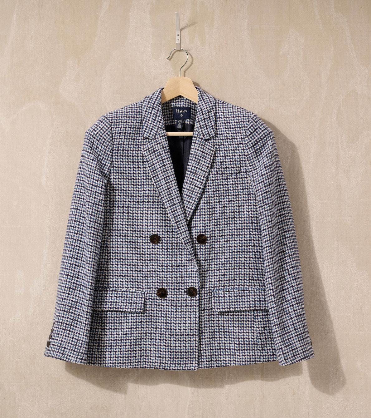 View larger image of Tori Semi-Fitted Blazer - Navy Check