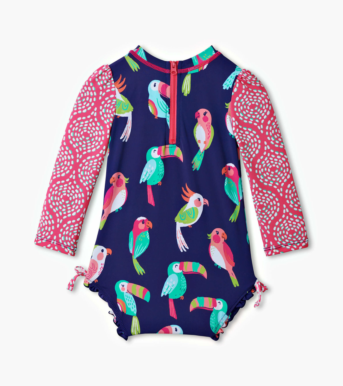 View larger image of Tropical Birds Baby Rashguard Swimsuit