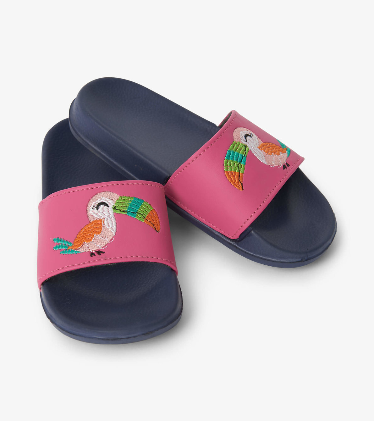 View larger image of Tropical Birds Slide On Sandals
