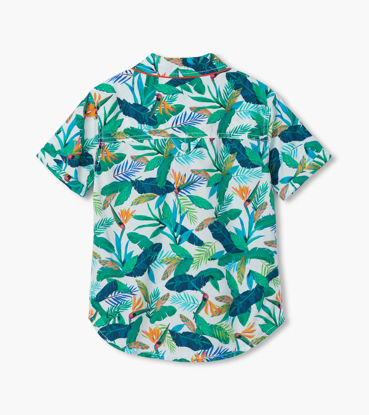 Agrandir l'image de Chemise boutonnée à manches courtes – Paradis tropical