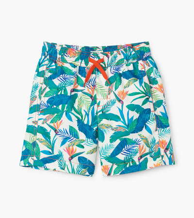 Boys 8-20 ZeroXposur Tropical Flower Swim Shorts