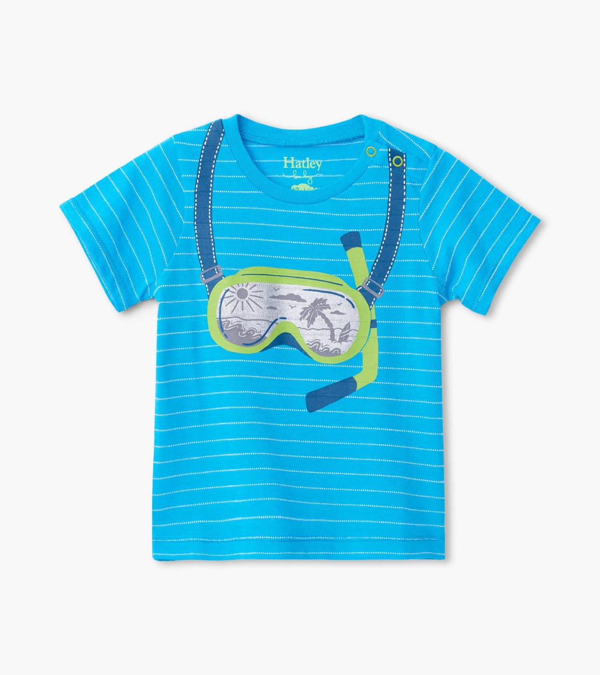 Agrandir l'image de T-shirt pour bébé – Plongée sous les tropiques