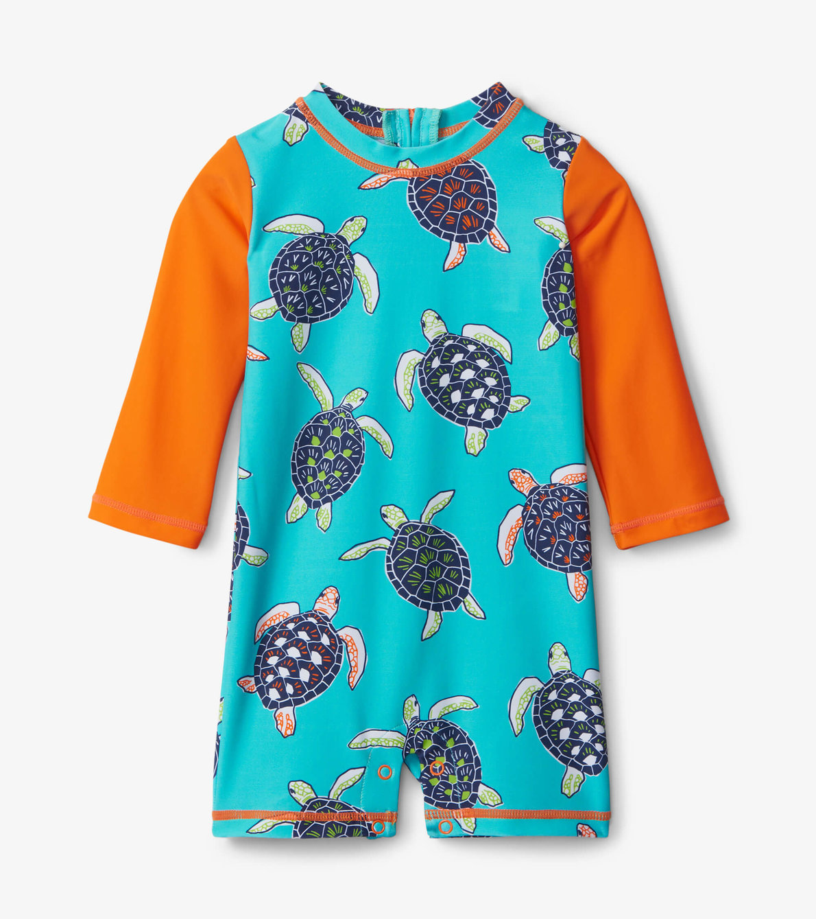 View larger image of Tropical Turtles Baby One-Piece Rashguard