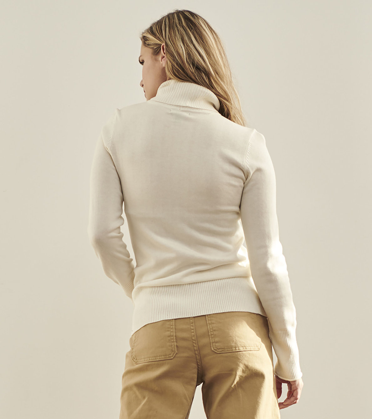View larger image of Turtleneck Sweater - Cream