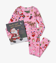 Twas the Night Before Christmas Pink Pajama Set - Hatley US