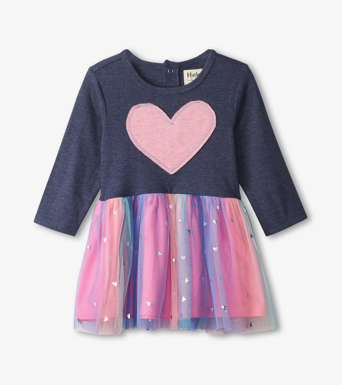 View larger image of Twinkle Hearts Baby Mix Media Dress