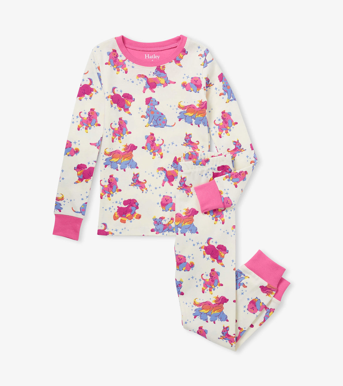 View larger image of Twinkle Puppies Kids Organic Cotton Pajama Set