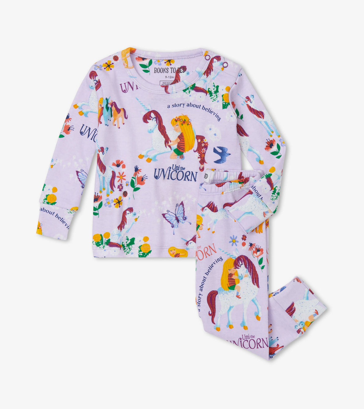 View larger image of Uni The Unicorn Infant Pajama Set