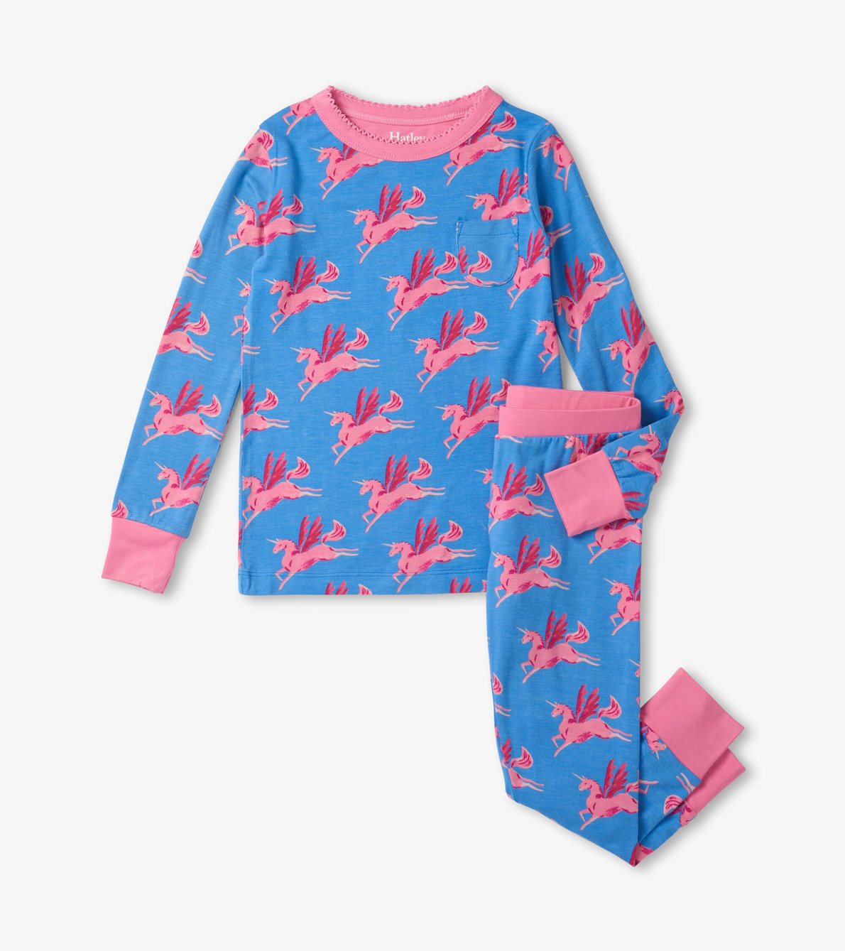Agrandir l'image de Pyjama en bambou pour enfant – Pégases en vol
