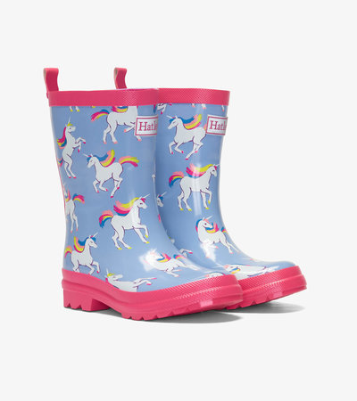 Unicorn Sky Dance Shiny Rain Boots