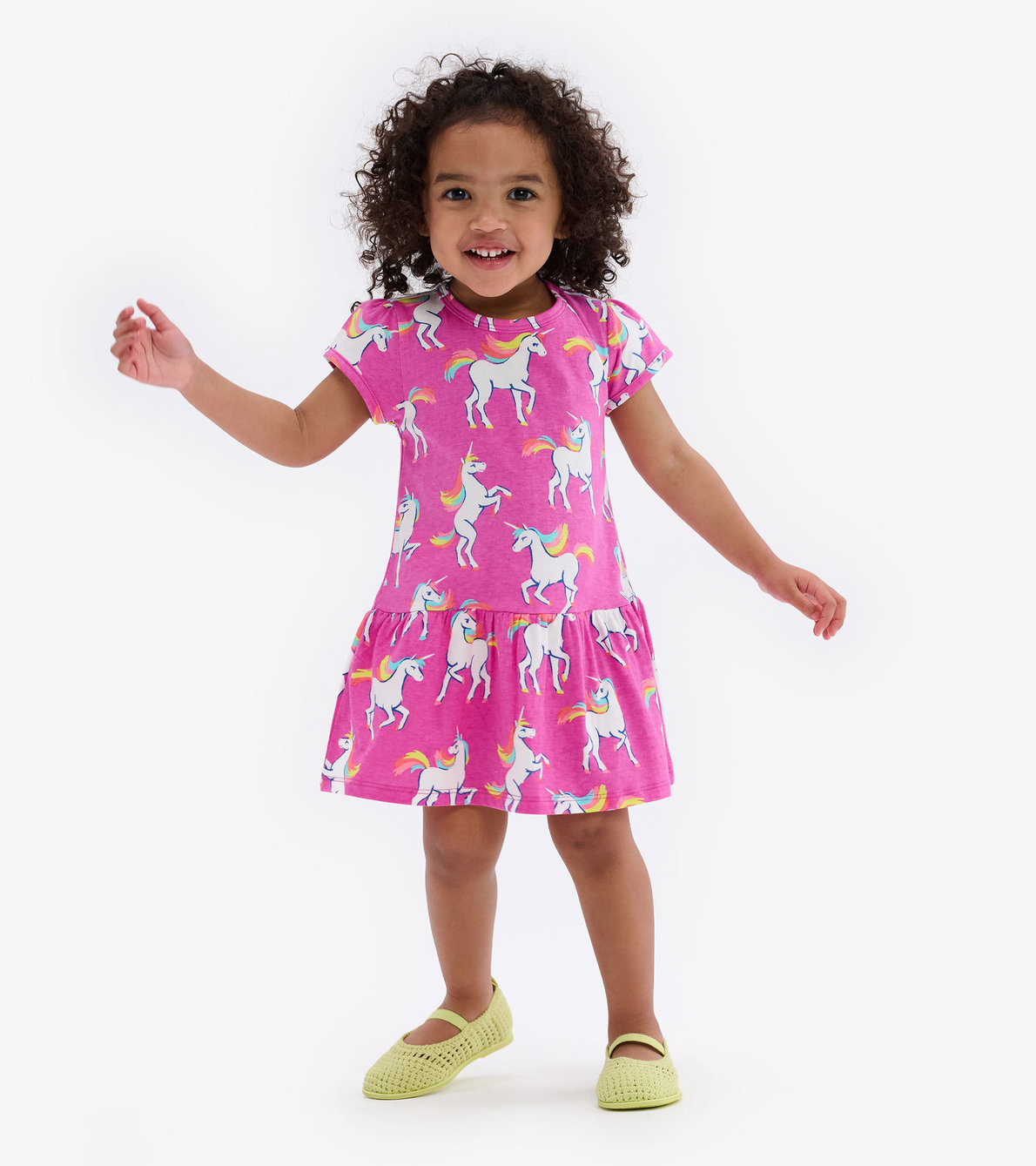 View larger image of Unicorn Sky Dance Toddler Gathered Dress