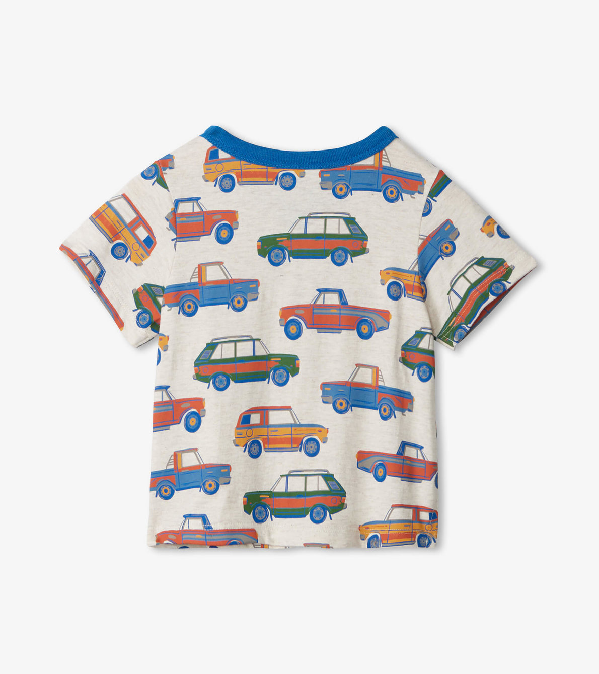 Agrandir l'image de T-shirt Henley pour bébé – Voitures rétro