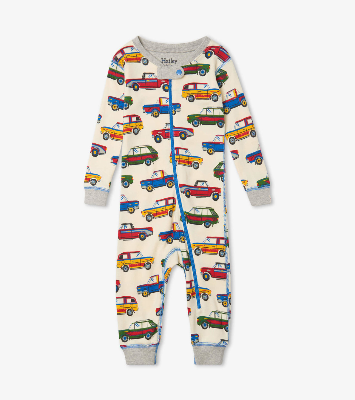 View larger image of Vintage Cars Organic Cotton Coverall