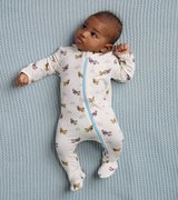 Vintage Flight Baby Footed Coverall